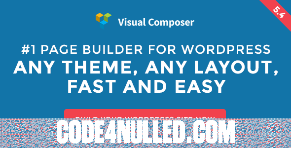Visual Composer v5.4.5 - Page Builder for WordPress