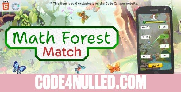 Math Forest Match v1.0 - HTML5 Educational game