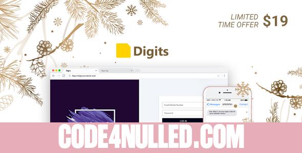 Digits v6.6.1 - WordPress Mobile Number Signup and Login