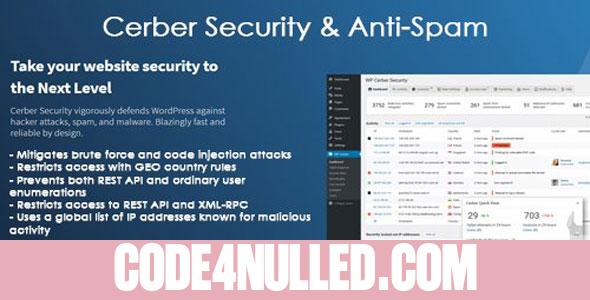 WP Cerber Security Pro v9.6.4