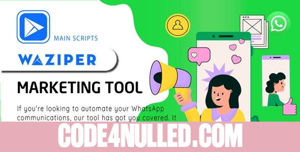 Waziper v5.0.1 - Whatsapp Marketing Tool - nulled
