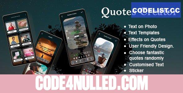 Quote Writer v1.0.2 - Quote Maker App for Instagram