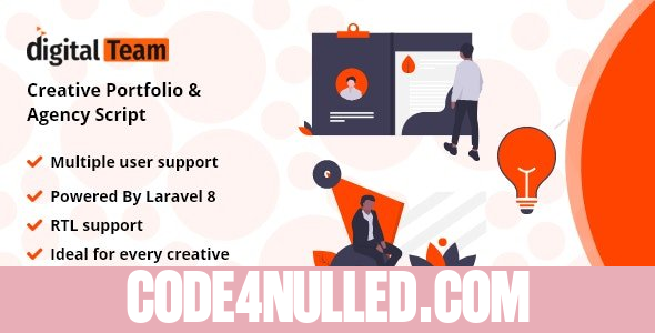DigitalTeam v2.0 - Creative Portfolio & Agency Script