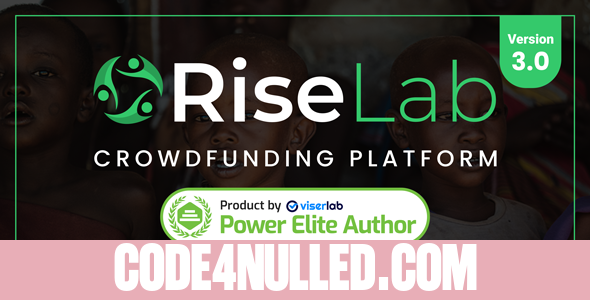 RiseLab v3.0 - Crowdfunding Platform - nulled