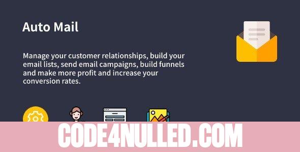 Auto Mail v1.0.6 - Newsletter Plugin for WordPress