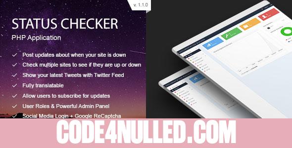 Status Checker v1.1.0 - PHP Site Server Status