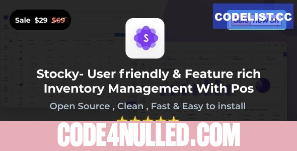 Stocky v3.9.0 - Ultimate Inventory Management System with Pos