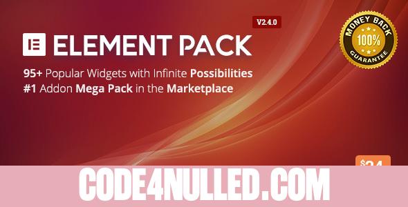 Element Pack v2.4.0 - Addon for Elementor Page Builder