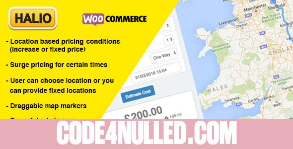 Halio v1.5.1 - WooCommerce Taxi Booking Plugin