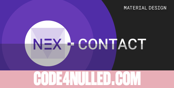 NEX-Contact v1.0 - Ultimate WordPress Contact Form Builder