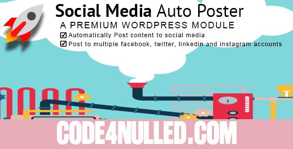Social Media Auto poster v4.02 - Wordpress Plugin