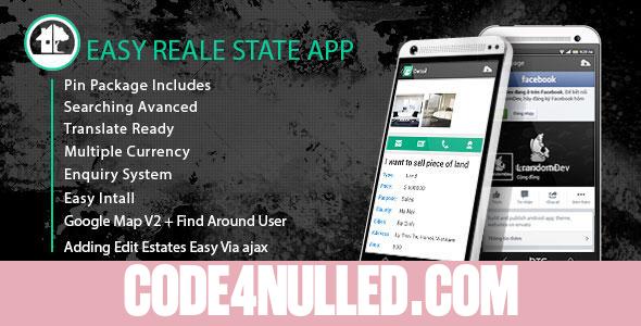 Easy Real Estate App - come with admin panel