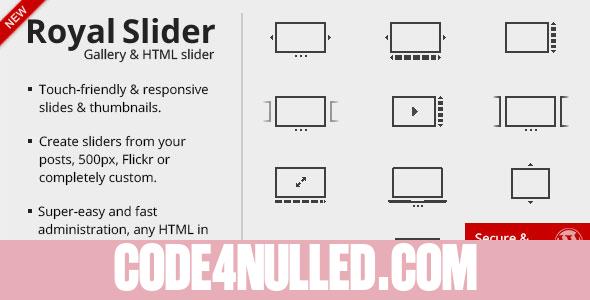 RoyalSlider - Touch Content Slider for WordPress v3.3.0