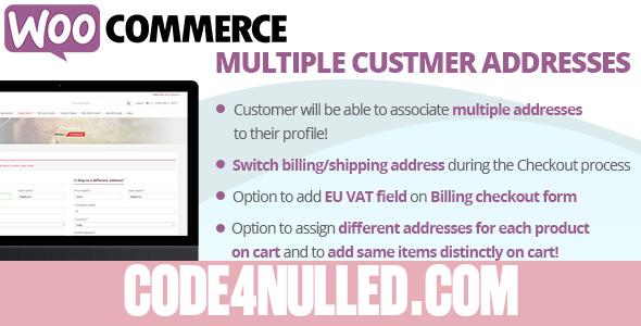 WooCommerce Multiple Customer Addresses v10.8