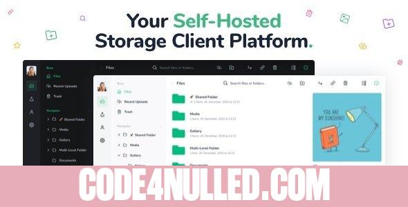 Vue File Manager v1.8.5 - Store, Share & Get Files Instantly - Private Cloud Build on Vue & Laravel