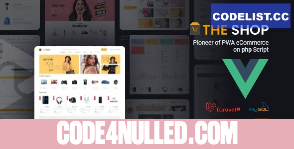 The Shop v1.5 - PWA eCommerce cms - nulled