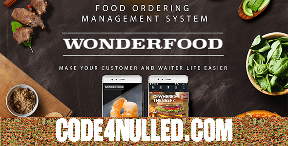 Wonderfood - Food Ordering Management System