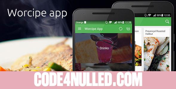 Worcipe App – Full Application Android