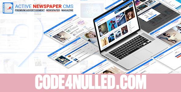 Active Newspaper CMS v2.0.0 - nulled