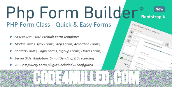 PHP Form Builder v3.5.1