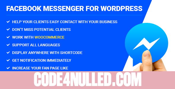 Facebook Messenger for WordPress v2.2