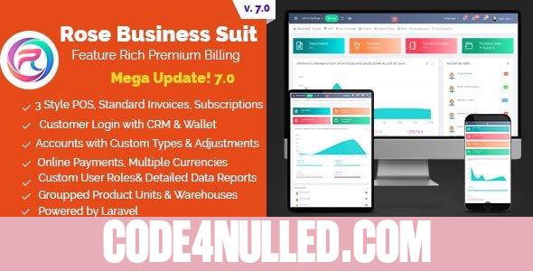 Rose Business Suite v7.0 b100 - Accounting, CRM and POS Software