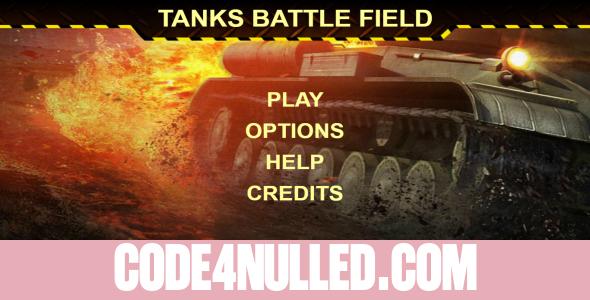 Tanks Battle Field - HTML 5 Game