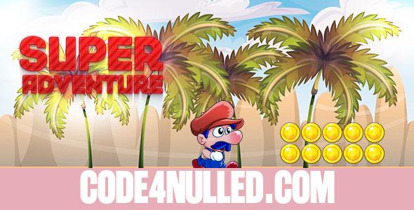 Super adventure game with admob - buildbox & eclipse project