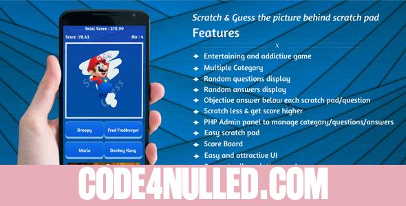 Game: Scratch and Guess