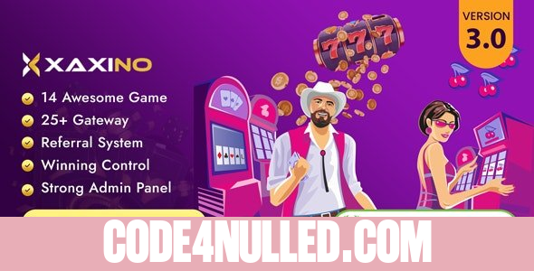 Xaxino v3.4 - Ultimate Casino Platform - nulled