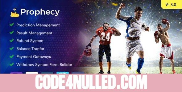 Prophecy v4.2.1 - An Online Betting Platform
