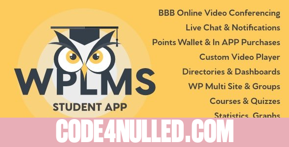 WPLMS Learning Management System App for Education & eLearning v3.0
