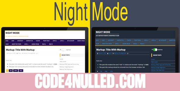 Night Mode for WordPress v6.1.0
