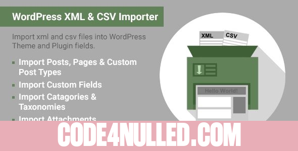 ImportWP Pro v2.1.1 - WordPress XML & CSV Importer