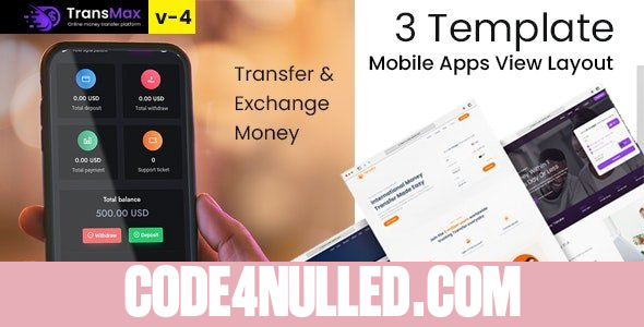 TRANS MAX v3.0 - Online Money Transfer Platform
