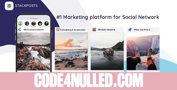 Stackposts v7.2.0 - Social Marketing Tool