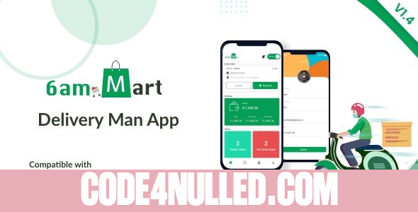 6amMart - Delivery Man App v1.4