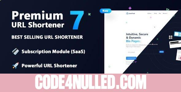 Premium URL Shortener v7.3.3 - nulled