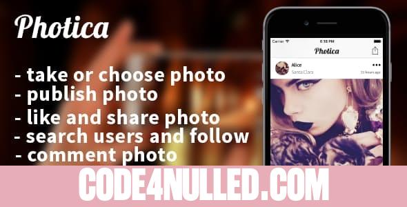Photica Android v2.0 - photo social network