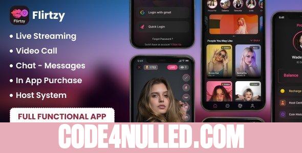 Flirtzy - Live streaming, Video Call, Chat, Host - 21 March 2024