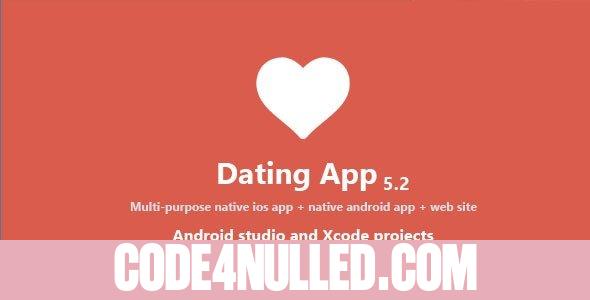 Dating App v5.2 - web version, iOS and Android apps