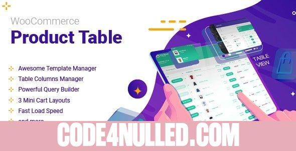 WooCommerce Product Table v2.6.0