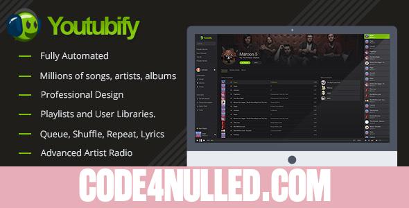 Youtubify v1.4 - Youtube Music Engine