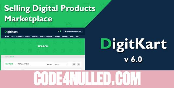 DigitKart v6.0 - Multivendor Digital Products Marketplace