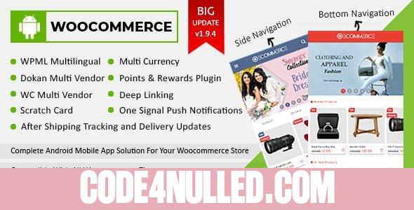 Android Woocommerce v1.9.4 - Universal Native Android Ecommerce / Store Full Mobile Application