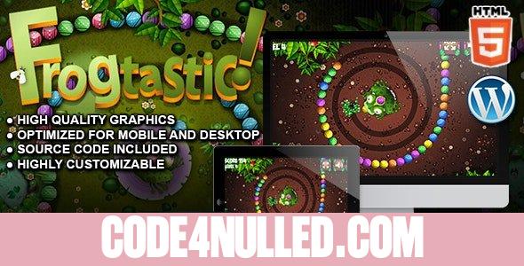 Frogtastic - HTML5 Puzzle Game