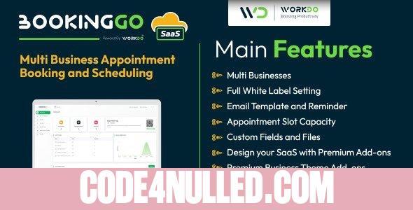 BookingGo SaaS v4.0 - Multi Business Appointment Booking and Scheduling - nulled