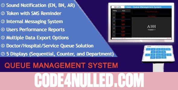 Token v4.1.0 - Queue Management System - nulled