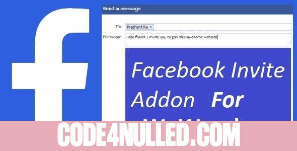 Facebook Invite Addon For WoWonder - 22 March 2021