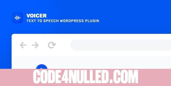 Voicer v1.0.0 - Text to Speech Plugin for WordPress